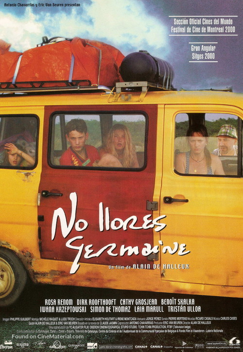 Pleure pas Germaine - Spanish Movie Poster