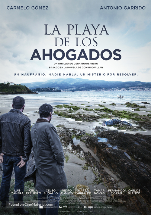 La playa de los ahogados - Spanish Movie Poster