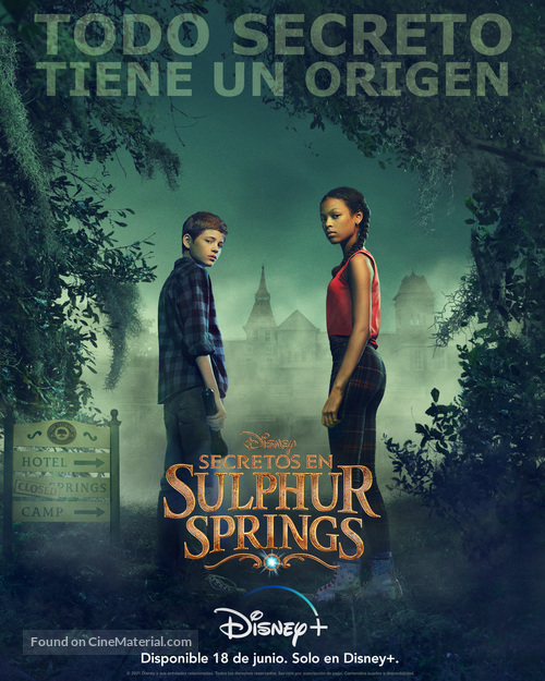 &quot;Secrets of Sulphur Springs&quot; - Mexican Movie Poster