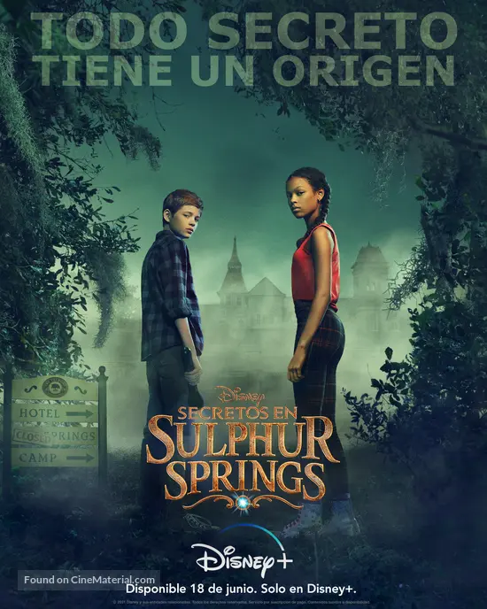 &quot;Secrets of Sulphur Springs&quot; - Mexican Movie Poster