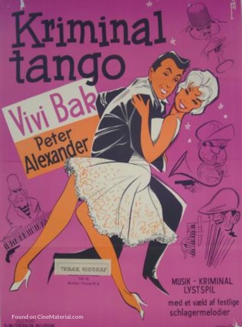 Kriminaltango - Danish Movie Poster