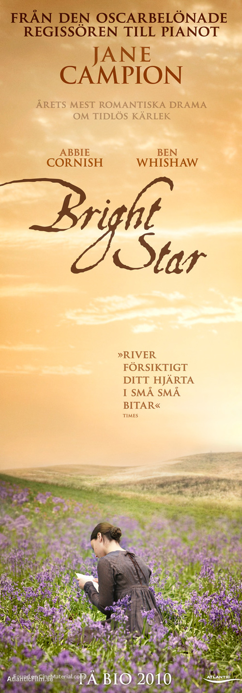 Bright Star - Swedish Movie Poster