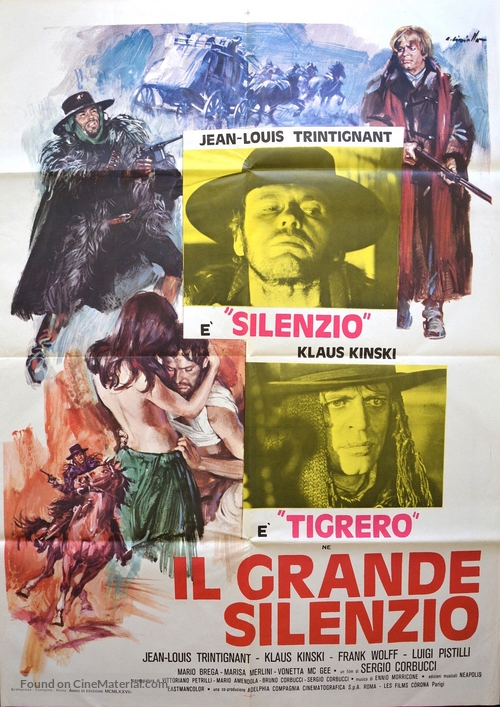 Il grande silenzio - Italian Movie Poster