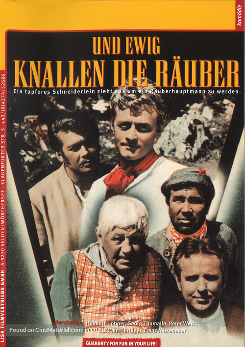 ...und ewig knallen die R&auml;uber - German Movie Cover
