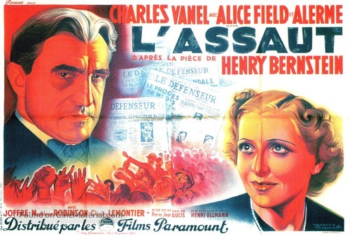 L&#039;assaut - French Movie Poster