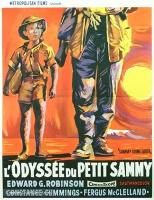 Sammy Going South - French Movie Poster