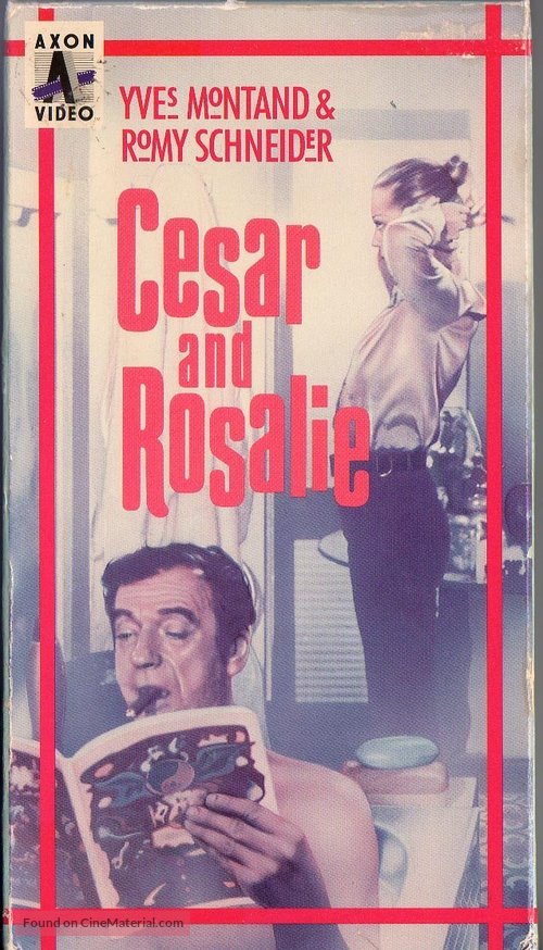 C&eacute;sar et Rosalie - VHS movie cover