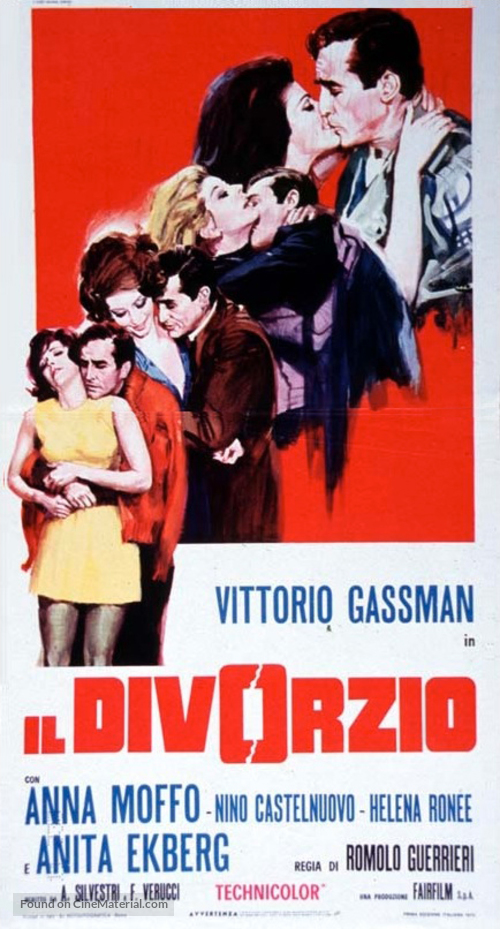 Il divorzio - Italian Movie Poster