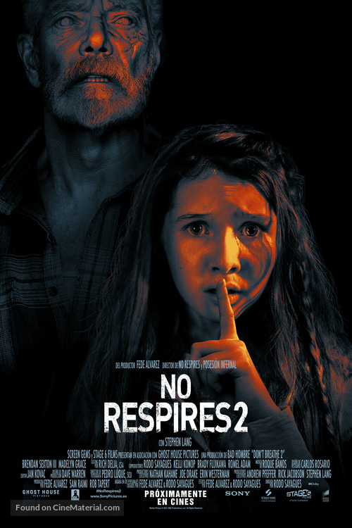 Don&#039;t Breathe 2 - Spanish Movie Poster