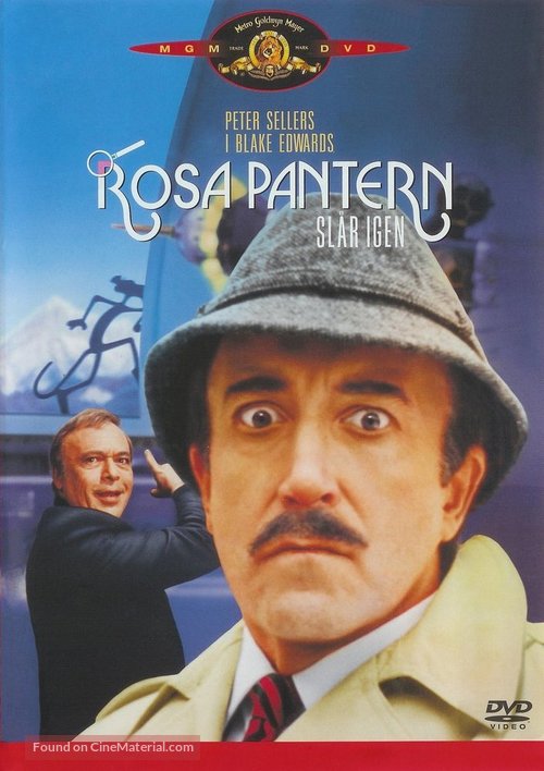 The Pink Panther Strikes Again - Swedish Movie Cover