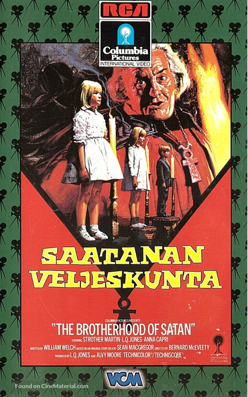 The Brotherhood of Satan - Finnish VHS movie cover