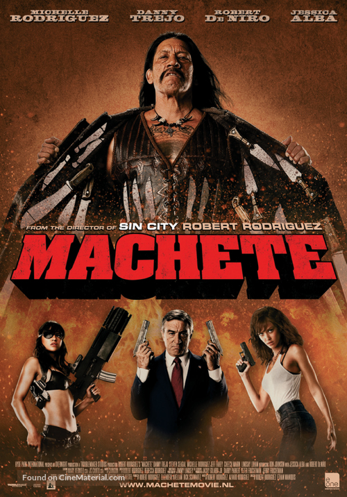 Machete - Dutch Movie Poster