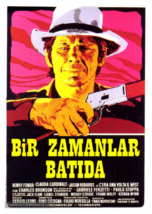 C&#039;era una volta il West - Turkish Movie Poster