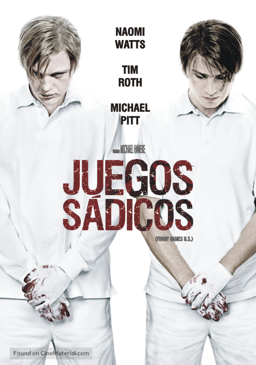Funny Games U.S. - Argentinian DVD movie cover