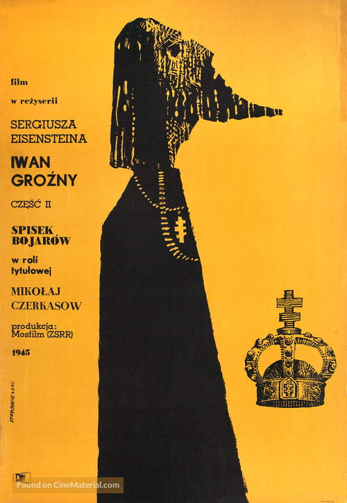 Ivan Groznyy II: Boyarsky zagovor - Polish Movie Poster