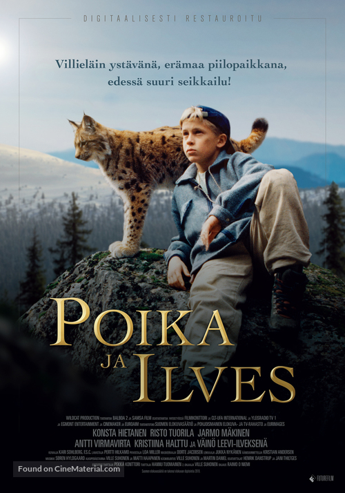 Poika ja ilves - Finnish Movie Poster