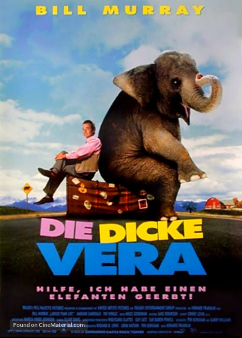 Larger Than Life - German Movie Poster
