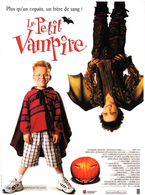 The Little Vampire - French Movie Poster