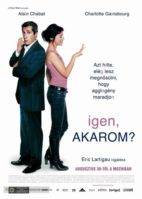 Pr&ecirc;te-moi ta main - Hungarian Movie Poster