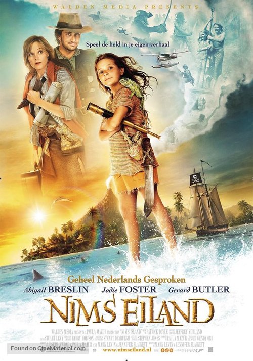 Nim&#039;s Island - Dutch Movie Poster