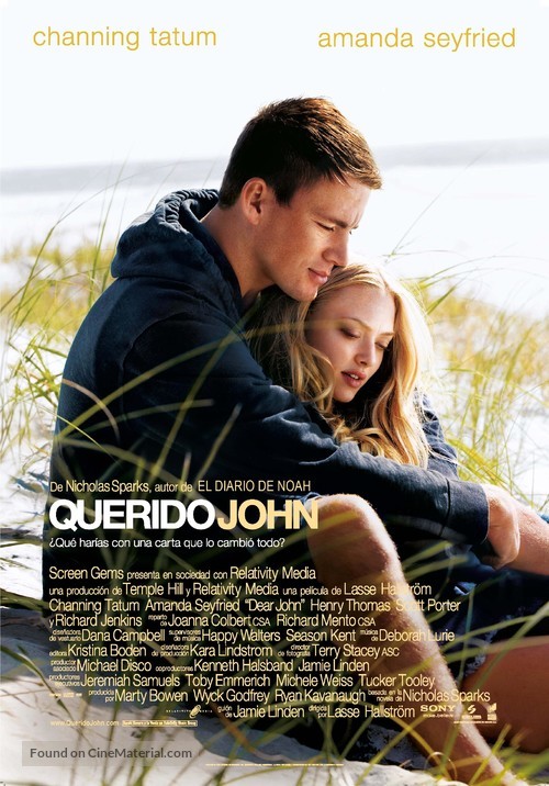 Dear John - Spanish Movie Poster
