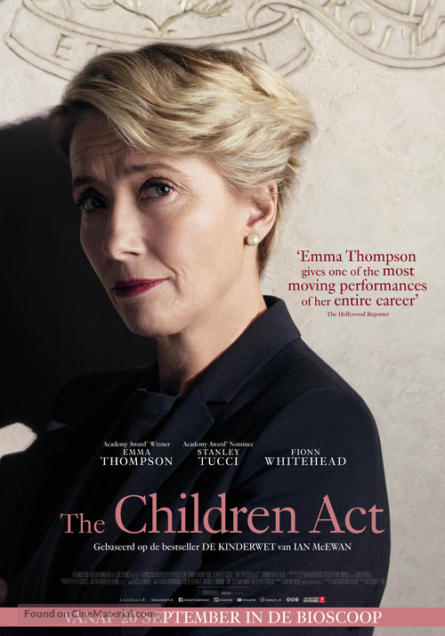 The Children Act - Dutch Movie Poster