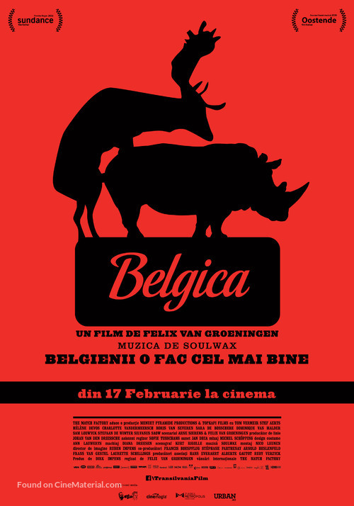 Belgica - Romanian Movie Poster