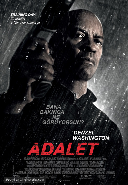 The Equalizer - Turkish Movie Poster