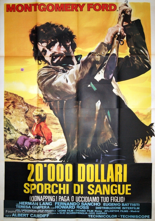 20.000 dollari sporchi di sangue - Italian Movie Poster