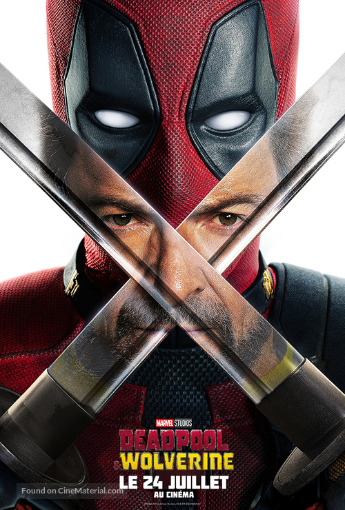 Deadpool &amp; Wolverine - French Movie Poster