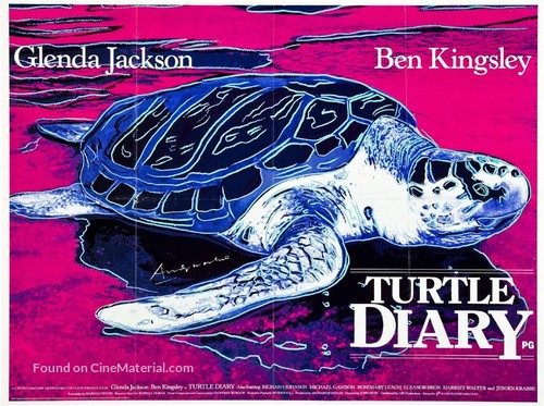 Turtle Diary - British Theatrical movie poster