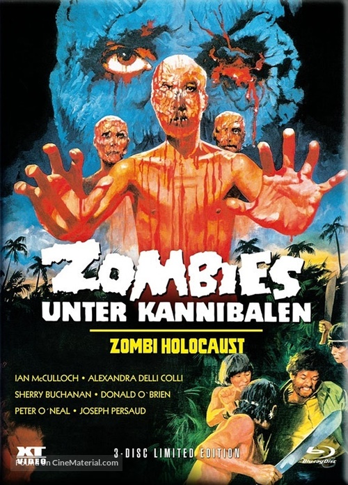 Zombi Holocaust - Austrian Blu-Ray movie cover