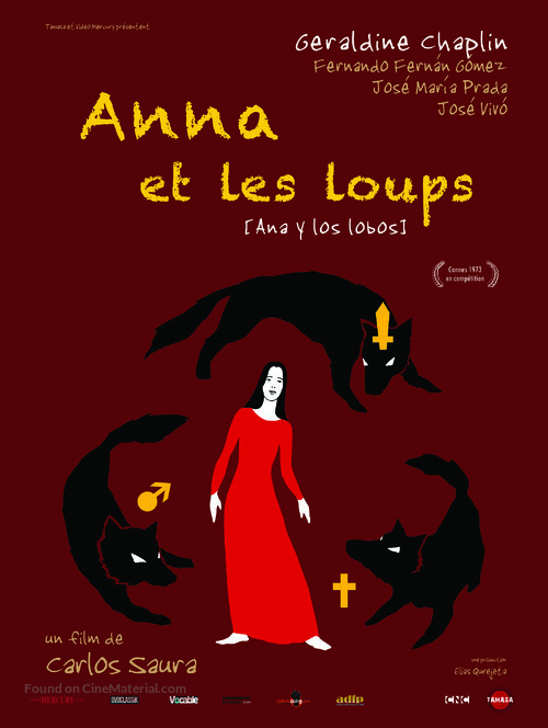 Ana y los lobos - French Re-release movie poster