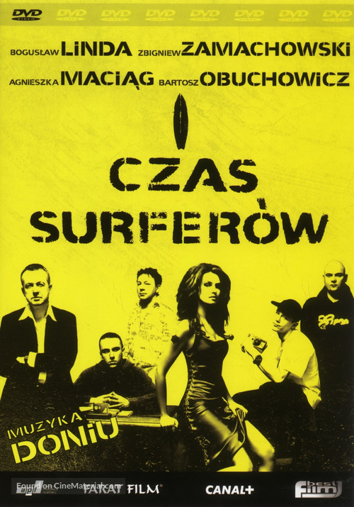 Czas surfer&oacute;w - Polish DVD movie cover