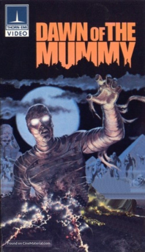 Dawn of the Mummy - VHS movie cover