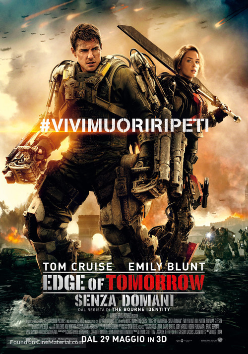 Edge of Tomorrow - Italian Movie Poster
