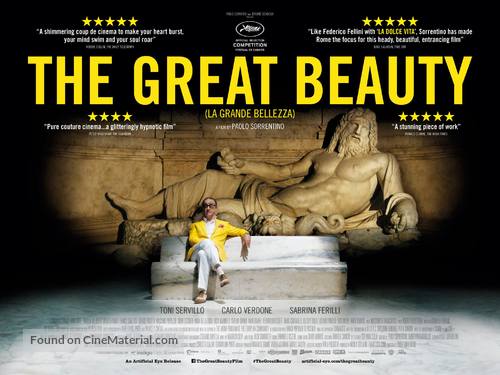 La grande bellezza - British Movie Poster