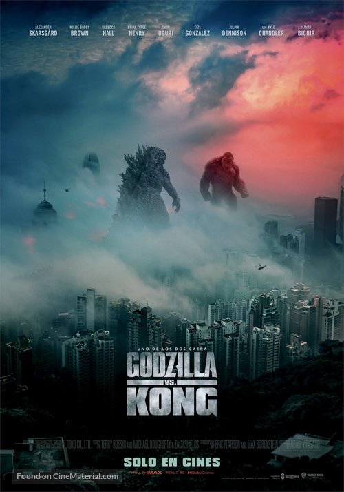 Godzilla vs. Kong - Spanish Movie Poster