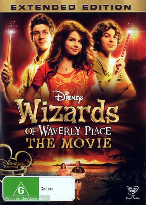 Wizards of Waverly Place: The Movie - Australian DVD movie cover