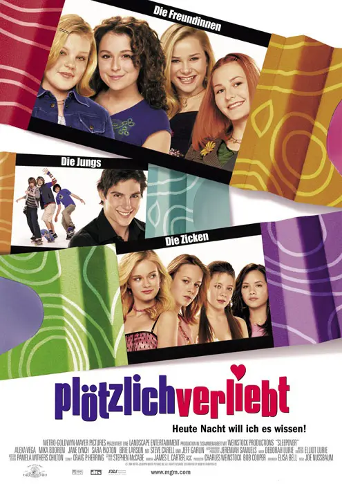 Sleepover - German Movie Poster