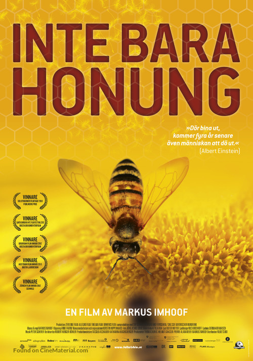 More Than Honey - Swedish Movie Poster