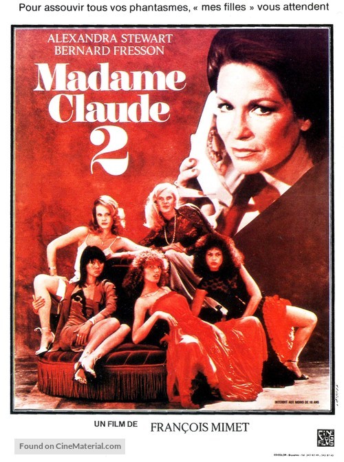 Madame Claude 2 - Belgian Movie Poster