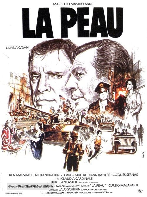 La pelle - French Movie Poster