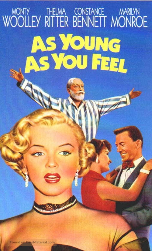 As Young as You Feel - DVD movie cover