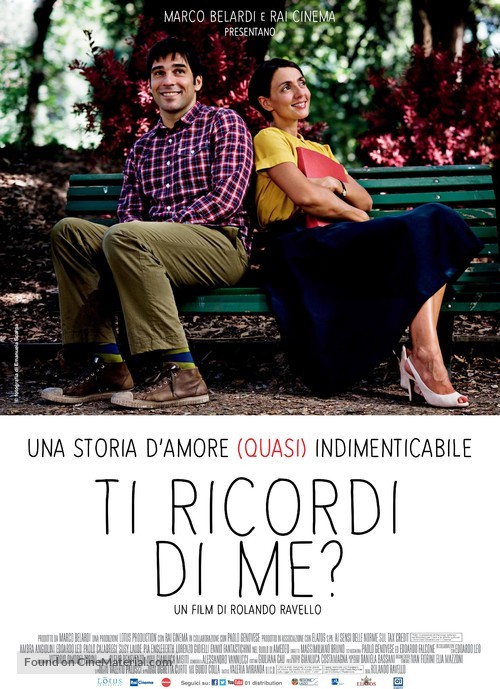Ti ricordi di me? - Italian Movie Poster