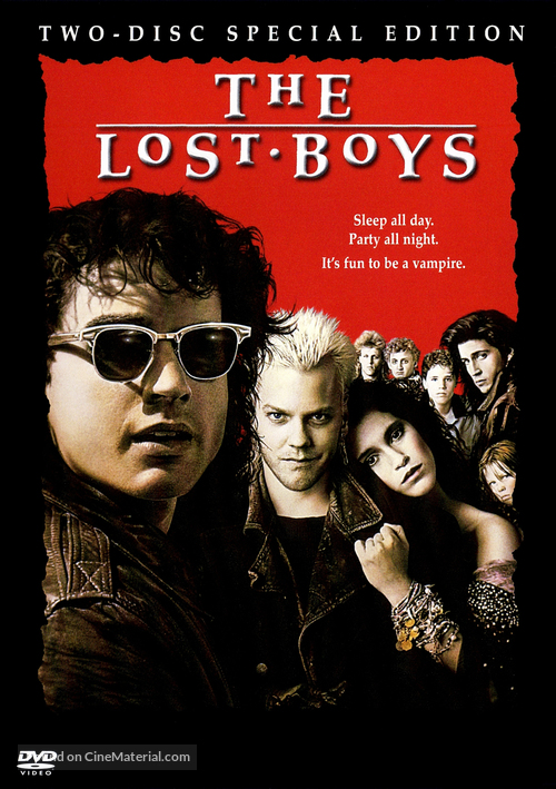 The Lost Boys - DVD movie cover