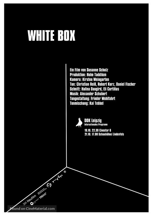 White Box - German Movie Poster