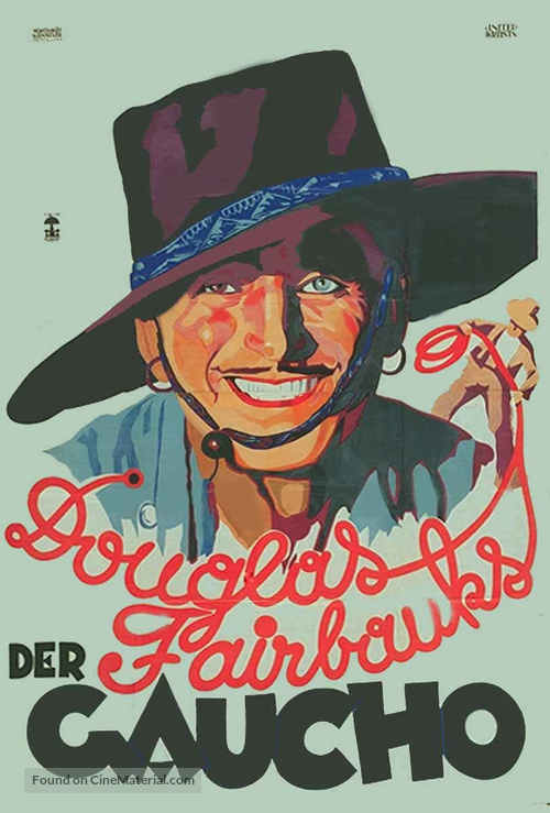 The Gaucho - German Movie Poster