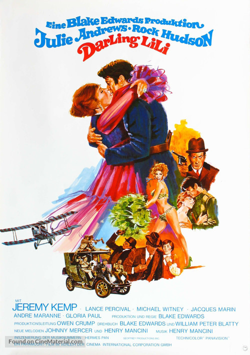 Darling Lili - German Movie Poster