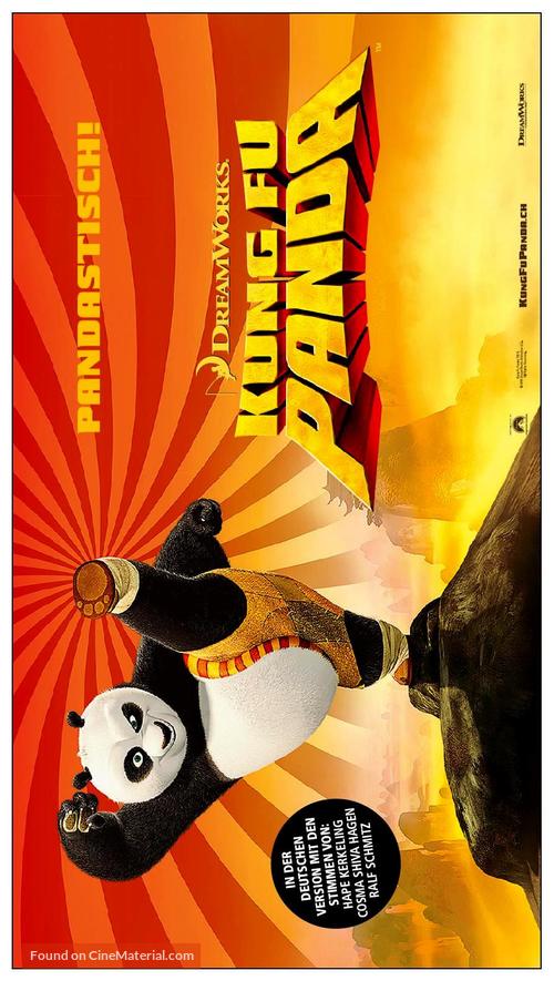 Kung Fu Panda - Swiss Movie Poster